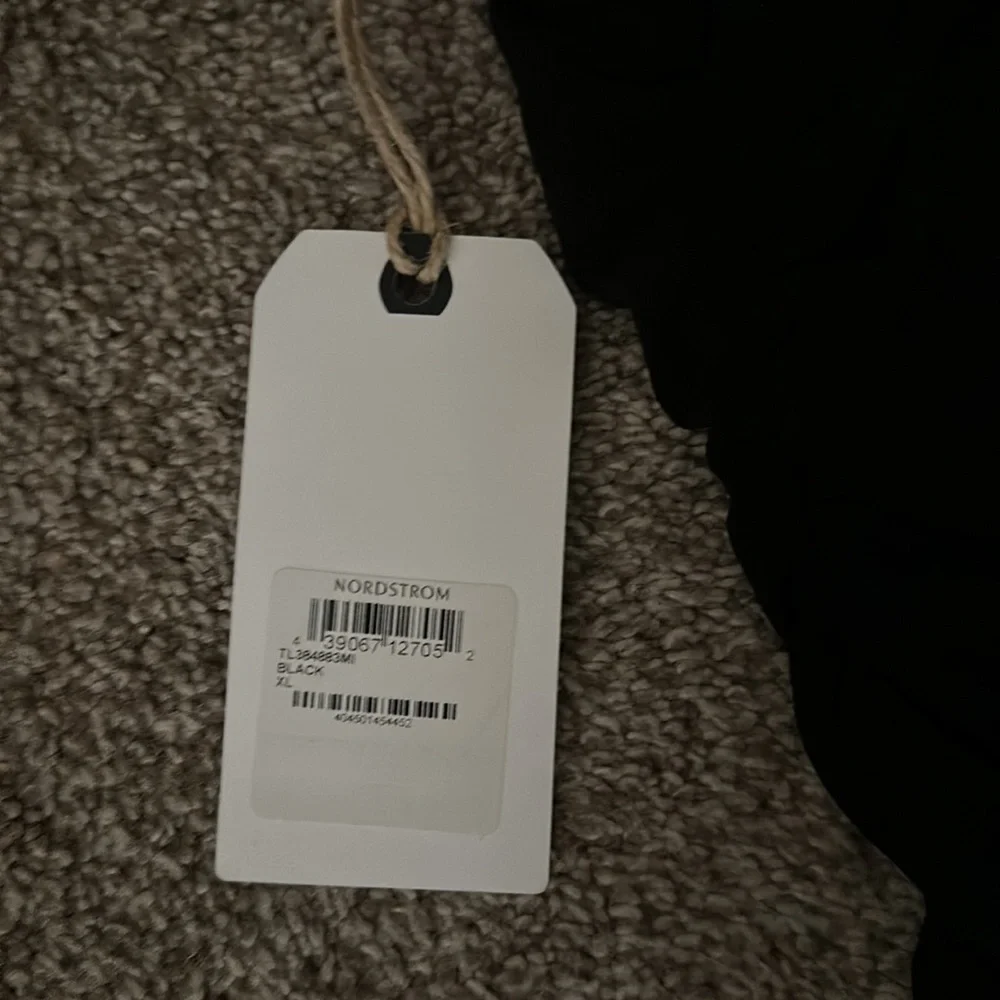 NWT Nordstroms Leith Ruched Side Button Body-Con Dress - Picture 6 of 12